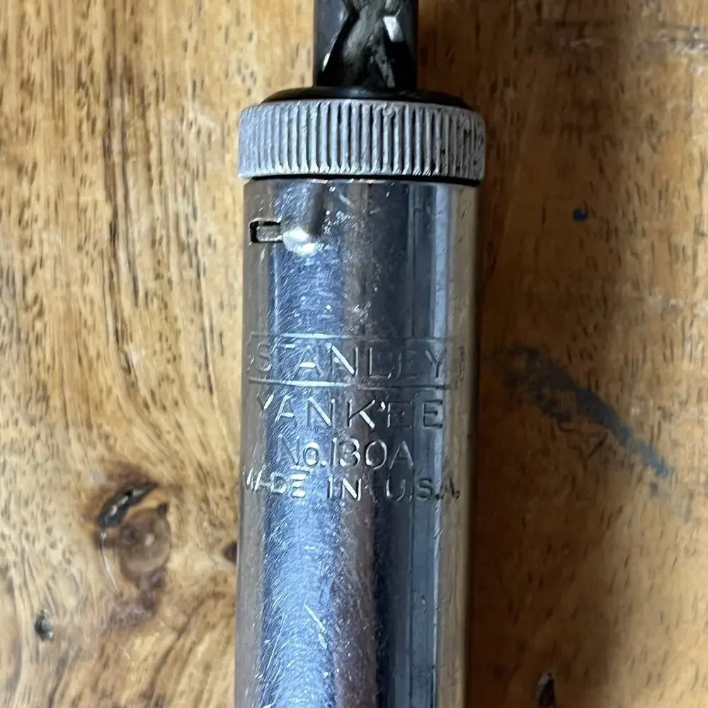 Vintage Stanley Yankee No.130A Ratcheting Screwdriver